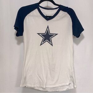Dallas Cowboys‎ NFL Nike T-shirt Women’s Small S Short Sleeve White Team Apparel